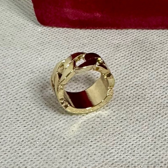 Michael Kors Size 7 Ring, with signature engraving NWOT - Picture 1 of 3